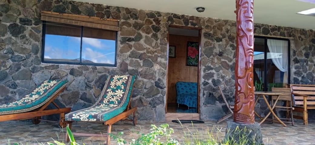 Cabanas & Hostal Tojika Hanga Roa Dış mekan fotoğraf